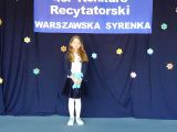 43. Konkurs Recytatorski „Warszawska Syrenka”, 