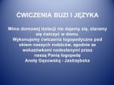 Gimnastyka buzi i języka, 