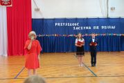 Uroczyste pożegnanie klas VIII i przekazanie sztandaru klasom VII, 