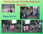 Wycieczka klasy Ia  i Ic do Centrum Edukacyjnego „Pinokio” w Słomczynie, 