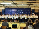 Koncert Chóru "Przemiana" przed wigilią dla zaproszonych gości oraz pracowników pedagogicznych i niepedagogicznych naszej szkoły., 