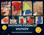 Emotkowi Pożeracze Smutków z 4b szyją ozdoby bożonarodzeniowe., 