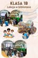 Pierwsza lekcja biblioteczna w klasie 1b, 