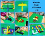 Lekcja w klasie 1b z klockami LEGO w ramach programu „Laboratoria Przyszłości”, 